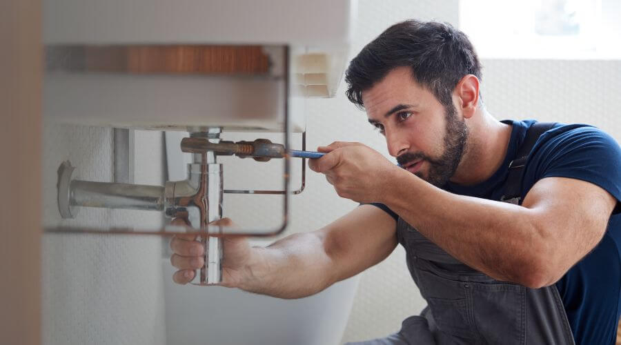 Tankless water heater installation in Luke, MD